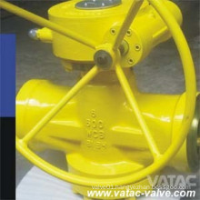 A216 Wcb Tapered Inverted Pressure Balanced Lubricated Plug Valve